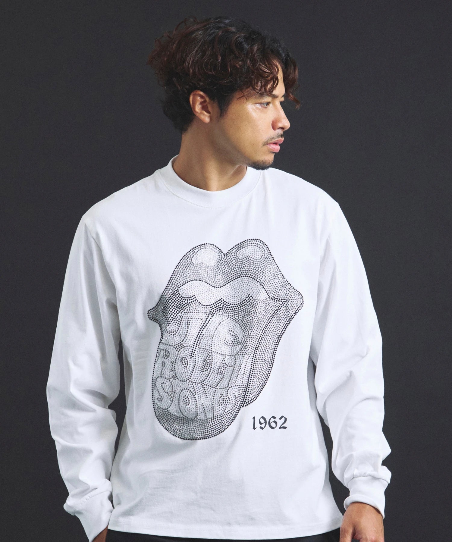B-TRS-Lips&Tongue シグネチャーLSTEE