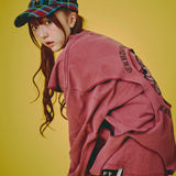 GALFY/ガルフィー 穴の向こうにわんちゃんロンTee