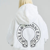 GA CROSS-EMBLEM FUR BLOUSON