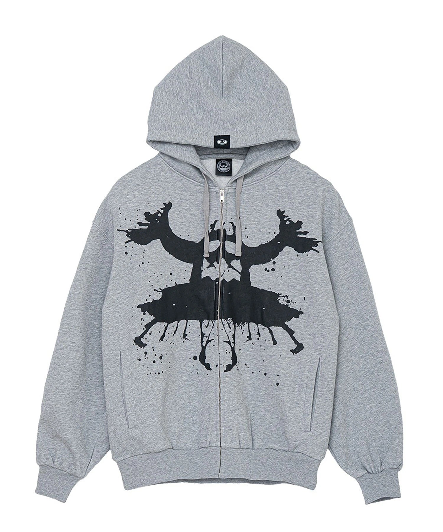 TOY MACHINE/トイマシーン RORSCHACH SWEAT ZIP PARKA