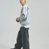 AVIREX -VARSITY LOGO CREW SWEAT