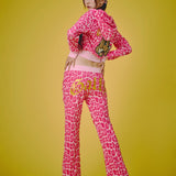 GALFY-フユGAL豹パーカー