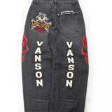 JACKROSE×VANSON×GALFY-骨犬 Buggy Denim Pants