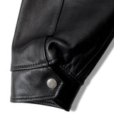 SCHOTT-LEATHER COACH JACKET