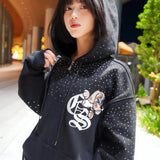 GA×GALFY-きらピカジップパーカー