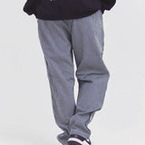 GUNG HO EAZY FATIGUE PANTS -BLACK DENIM/HICKORY-