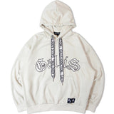 GA SUEDE 刺繍 HOODIE