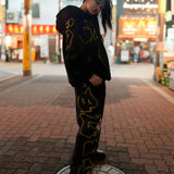 GA×GALFY-スウェードキラキラSETUP