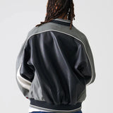 FUBU-Faux Leather Game Jacket