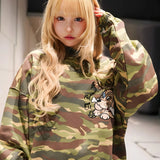 GA×GALFY-安心のサークルロゴクルースウェット