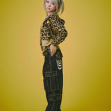 GALFY-フユGAL豹パーカー