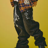 GALFY/ガルフィー ジャラジャラギャル男デニム