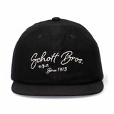 Schott-Cotton Suede EMB Cap