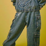 GALFY-ぐるグニャデニムカーゴ