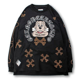 GALFY-ピカピカ骨骨ロンTee