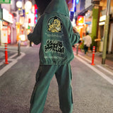 GA×GALFY-安定の別注デニムフードジャケット