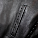 SCHOTT-LEATHER COACH JACKET