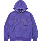 TM PIGMENT SWEAT ZIP PARKA