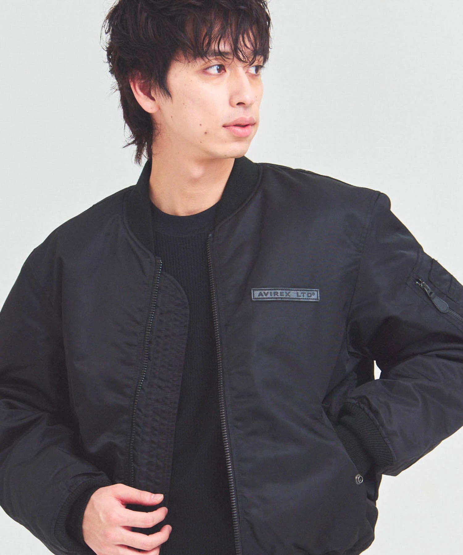 AVIREX -MA-1 SIGNATURE BIG LOGO