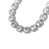 GA LARGE-DROP TENNIS NECKLACE