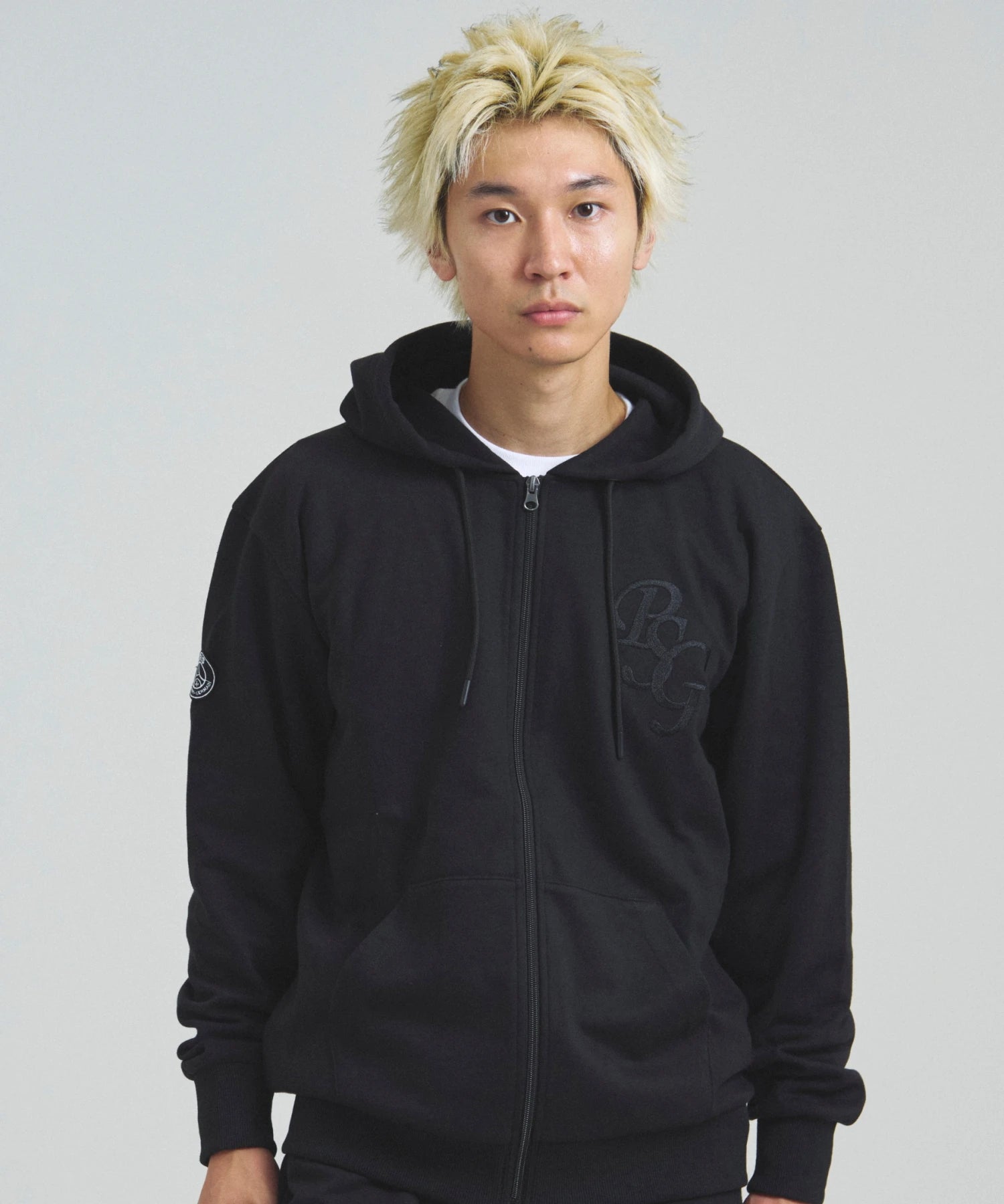 PSG_テックフリース・EMB LOGO-ＺIPパーカー