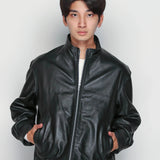 SKOOKUM/LAMB レザー　ブルゾン