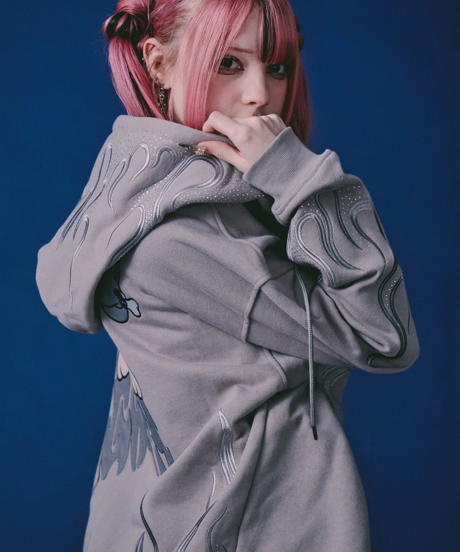 GALFY-ファイヤーピカピカZIPパーカー