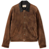 SCHOTT-NEWBIE SUEDE LEATHER JACKET