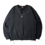 Thrifty look ROSERY CREW-NECK SWEAT