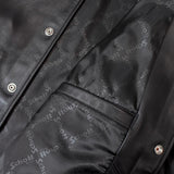 SCHOTT-LEATHER COACH JACKET