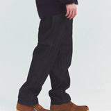 GUNG HO EAZY FATIGUE PANTS -BLACK DENIM/HICKORY-