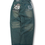 GALFY/ガルフィー ジャラジャラギャル男デニム