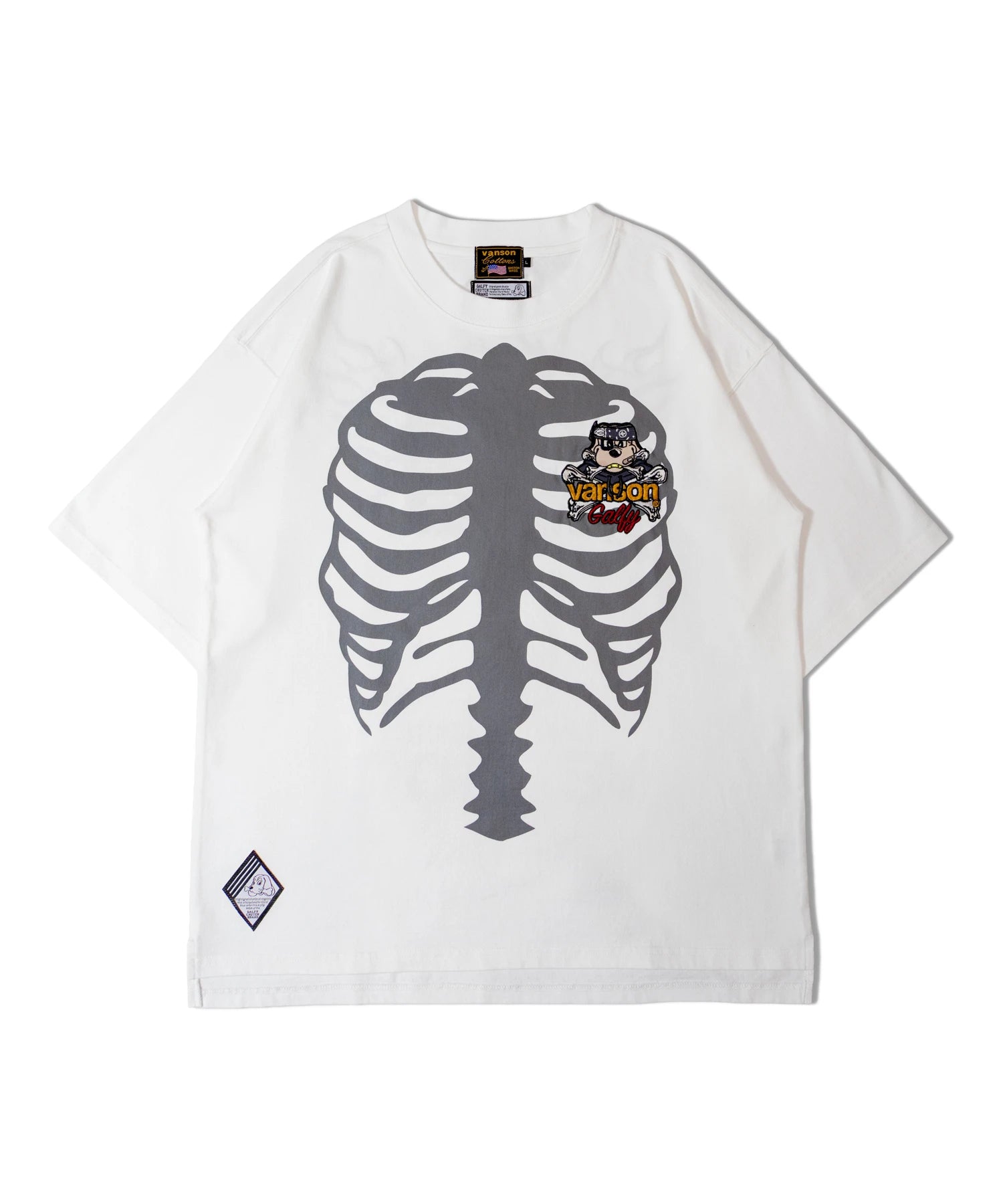 JACKROSE×VANSON×GALFY-骨犬Tee