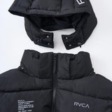 RVCA BACK PRINT PUFFER JKT
