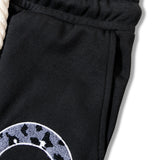 GA LEOPARD-LOGO PANTS