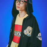 GALFY-復活わんわん大学パーカー