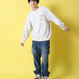 YOIDORE/酔いどれ ジンディンロウ コラボ クルーネックスウェット