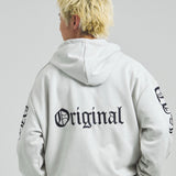 GA SUEDE OE刺繍 ZIP-HOODIE