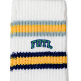 FRUIT OF THE LOOM ﾎﾞｰﾀﾞｰ刺繍 ｸﾙｰｿｯｸｽ 3足ﾊﾟｯｸ