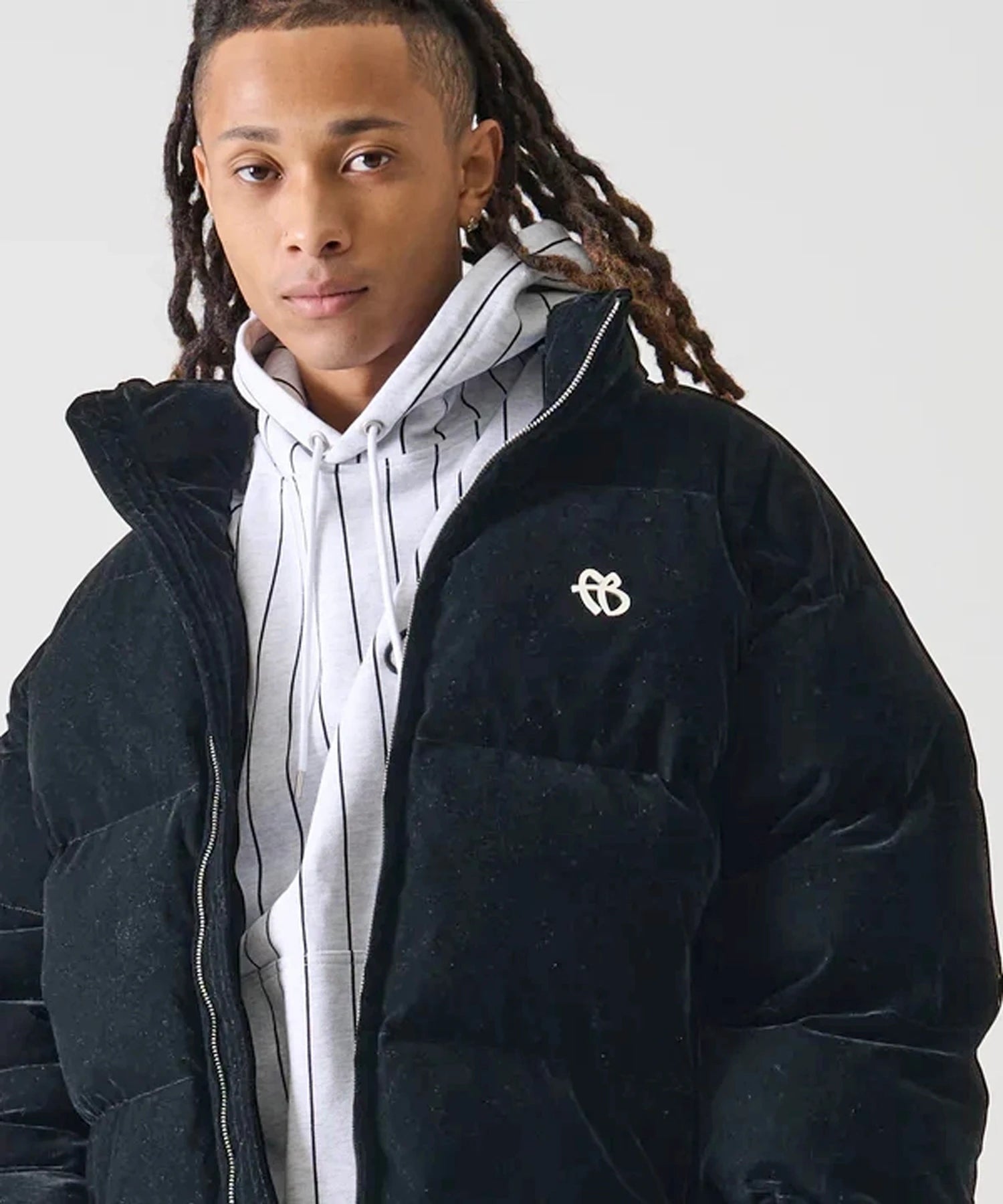 FUBU-Velor Puffer Jacket