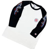 YOIDORE 酒愛好家 ﾗｸﾞﾗﾝ 7分 TEE