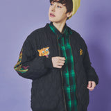 YOIDORE ｽｰﾍﾞﾆｱ ｷﾙﾃｨﾝｸﾞ ﾘﾊﾞｰｼﾌﾞﾙ JKT