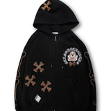 GALFY-ピカピカ骨骨パーカー