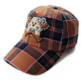 GALFY-ワッペンいっこチェックCAP