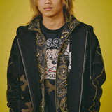 GALFY-ピカピカ骨骨パーカー