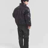 JE-ビンテージPU　パフジャケット