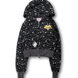 GALFY-フユGAL豹パーカー