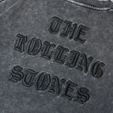 B-TRS-Lips&Tongue ラインストーン-クルースウェット