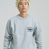 AVIREX -VARSITY LOGO CREW SWEAT
