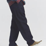 GUNG HO EAZY FATIGUE PANTS -BLACK DENIM/HICKORY-